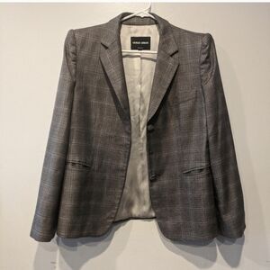 Giorgio Armani plaid blazer women's size 10
